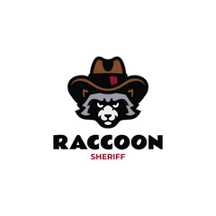 Mascot Pirate Raccoon Logo Design