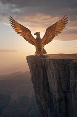 Naklejka premium eagle in flight