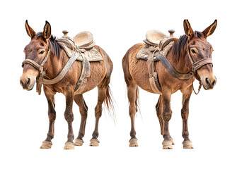 Mules for Comfortable Footwear and Stylish Wear - Isolated on White Background