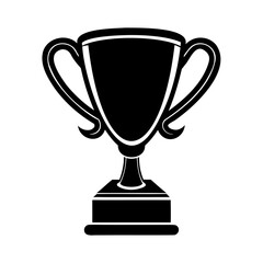 A Classic Trophy Icon Representing Victory Achievement and Excellence