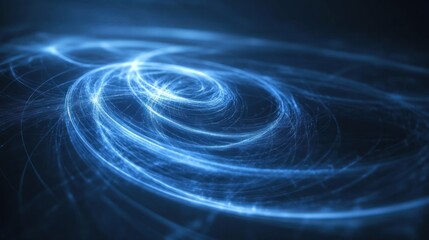Fototapeta premium Abstract swirling patterns of light