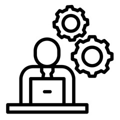 Hard Skills  Icon Element For Design
