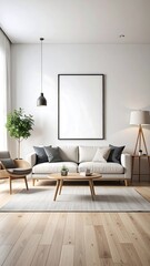 Modern minimalist living room (1)