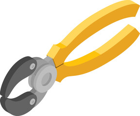 Electricity System Isometric Icons – Electrical Tools and Equipment Vector