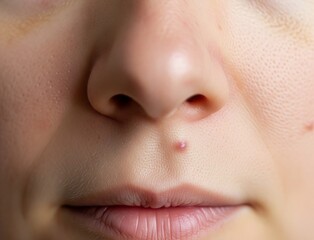 Obraz premium close up of a woman lips