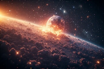 space galaxy background