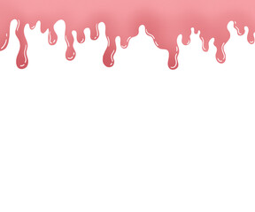 Realistic Splashing Strawberry Juice Illustration Isolated Clipart