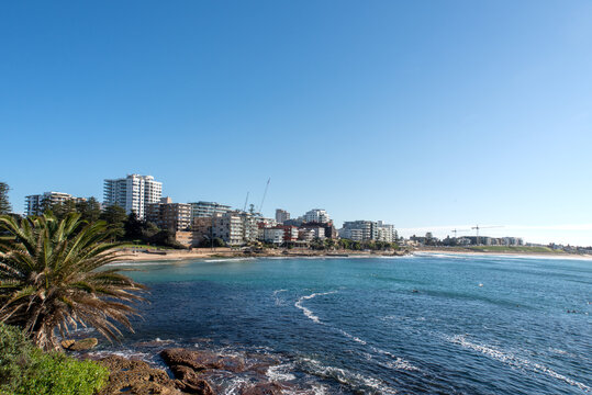 Cronulla beach and Bate Bay on a sunny day