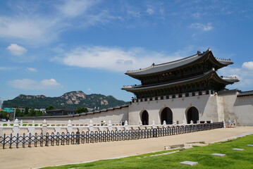 Obraz premium Gyeongbokgung Palace - Seoul, Korea