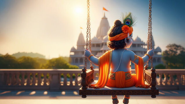 Shree krishan on Jhulaa