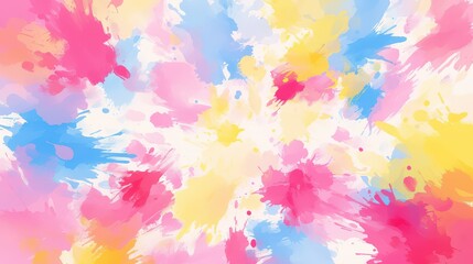 Obraz premium Multi-colored splattered abstract background with spl