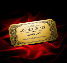 golden christmas card