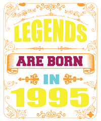 LEGENDS ARE BORN IN 1995