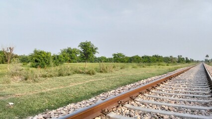 railway in the countryside