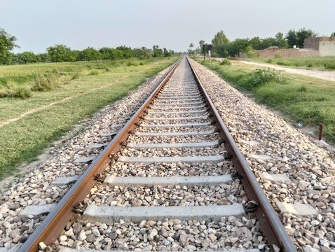 railway in the countryside