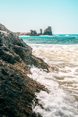Rocky Coastline and Blue Sea in Marsa Matruh, Egypt