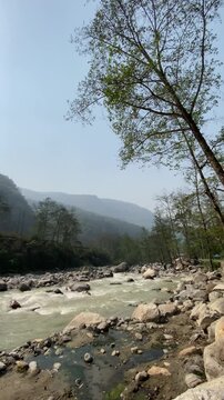 Modi River or Modi Khola is a tributary of Gandaki River in Parbat district of Nepal, originating from Annapurna Mountains. The water in the Khola mainly comes from the melting glaciers.
