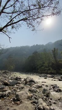 Modi River or Modi Khola is a tributary of Gandaki River in Parbat district of Nepal, originating from Annapurna Mountains. The water in the Khola mainly comes from the melting glaciers.