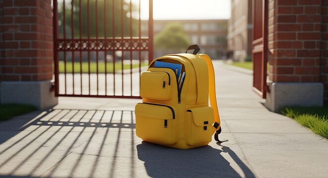 Schoolchildren at home time
