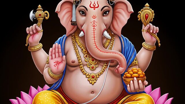 Lord Ganesha:  Hindu God of Wisdom and Prosperity