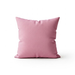 pink Pillow isolated on a white background