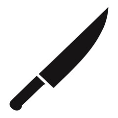 Obraz premium knife isolated on white background
