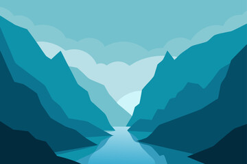 mountains in the mountains