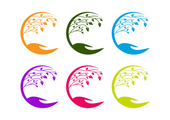 hand plant logo