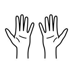 手書き_指数字_ベクター素材_10_A