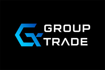 Group Trade logo on black background