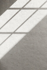 Fototapeta premium Shadow Texture on Concrete Wall with Sunlight. Minimal Abstract Background. 3d rendering.