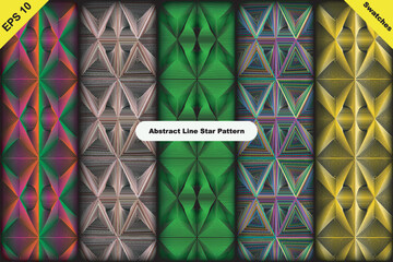 
Abstract Line Star Pattern Design with Geometric Background and Symmetrical Decorative Elements for Digital Art and Graphic Projects
