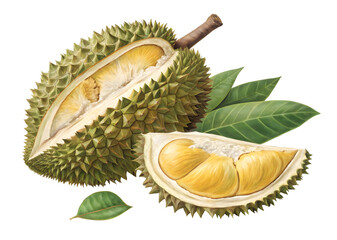 Naklejka premium Fruit on a white background