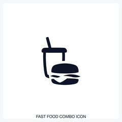 Fast Food Combo Icon