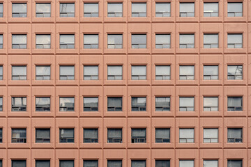 Contemporary office buildings in an urban area with clean lines and modern design.