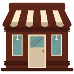 Coffee Shop Building