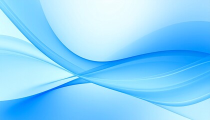 Blue gradient background, soft and minimal.