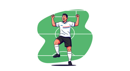 Fototapeta premium football player