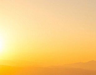 Obraz premium Warm Ambient Sunlight Gradient Background