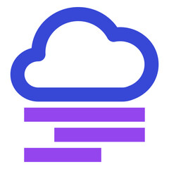 weather twotone icon set
