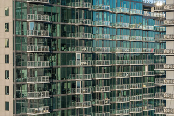 Obraz premium Luxury Condominiums in Midtown Atlanta, Georgia