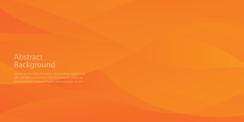 Abstract Background Orange wave for wallpaper, backdrop, etc. Vector Illustration EPS 10