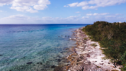 Summer fun at a beach in Mexico.