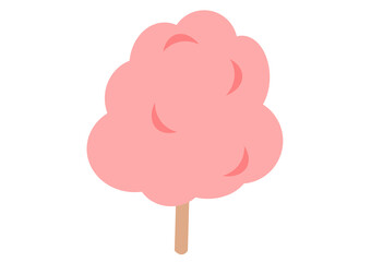 わたあめのイラスト