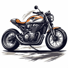 Obraz premium Motorcycle Logo Design Very Cool