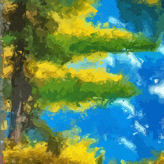 Various oil paintings, flowers, roses, peonies, flying birds, landscapes, waterfalls, mountains, waters, morning glories, ducks, streams, butterflies, chrysanthemums