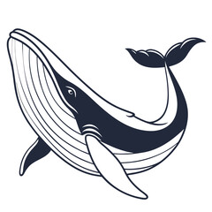 Naklejka premium Shark vector illustration with white background 
