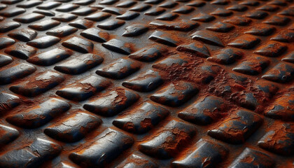 rusty metal texture