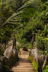 Stunning Ancient temple at the Monk's trail in Chiang Mai, Thailand 