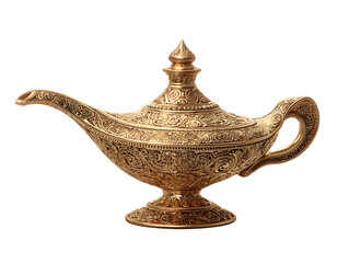 Aladdin gold lamp